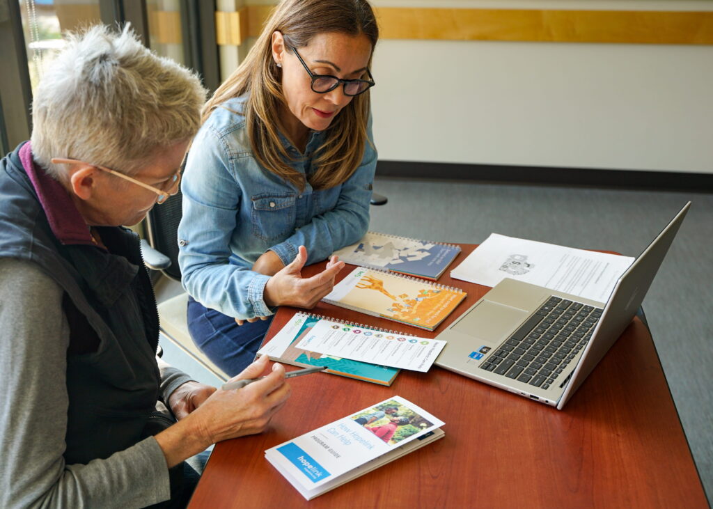 English Language skills class in session
